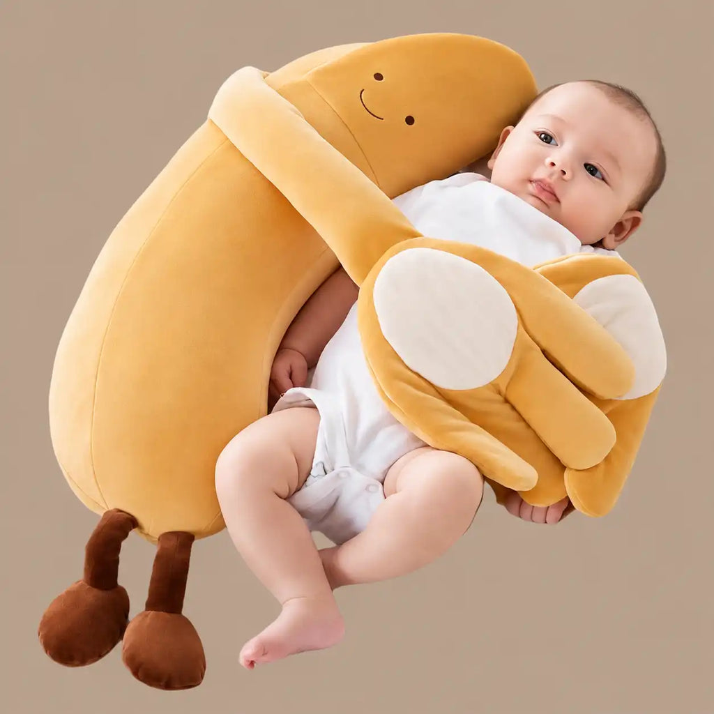 MEACAOFG™ Baby Banana Teether - Safe Silicone Teething Toy for Infants 0-12 Months