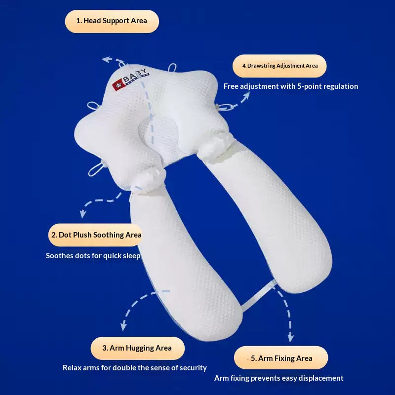 Baby Sleeping Pillow with Memory Foam | MEACAOFG