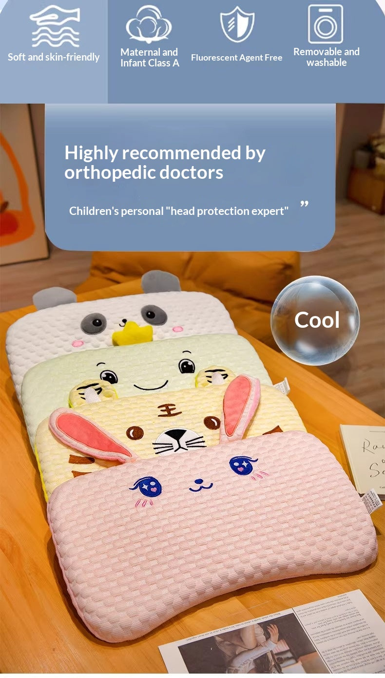 Baby Cooling Pillow - Breathable Summer Infant Head Support